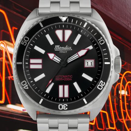 Orologio Meccanico Uomo Mondia Italy - Ghiera Alluminio