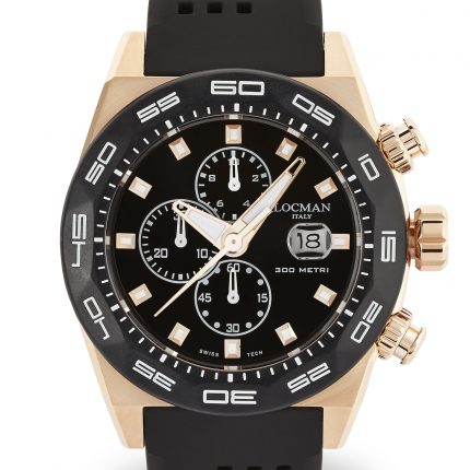 Orologio Locman PVD Gold Rose Uomo Stealth 300MT