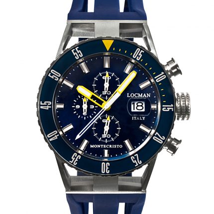 Locman Cronografo Orologio Uomo Montecristo Silicone