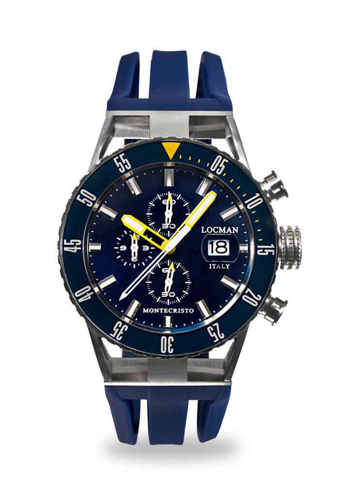 Locman Cronografo Orologio Uomo Montecristo Silicone