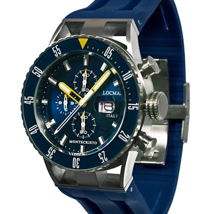 Locman Cronografo Orologio Uomo Montecristo Silicone