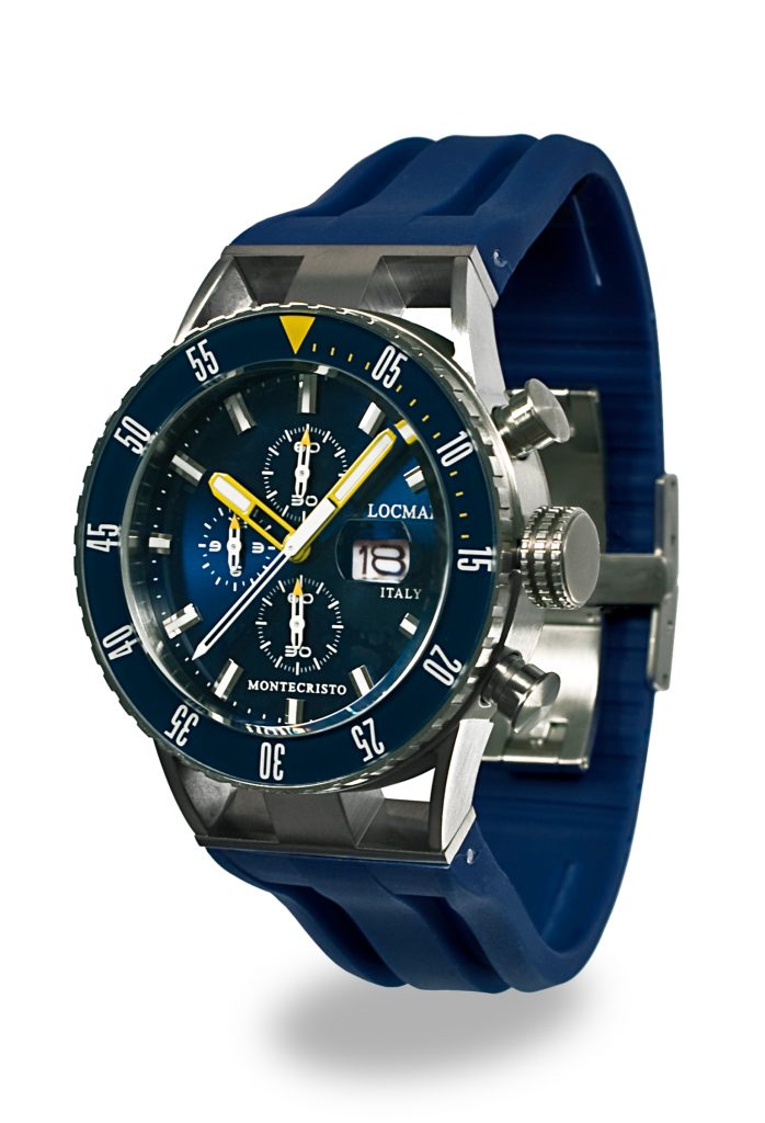 Locman Cronografo Orologio Uomo Montecristo Silicone