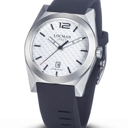 Orologio Stealth Uomo Grigio Locman - Titanio e Silicone