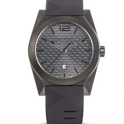 Orologio Uomo Total Black Stealth in Titanio Locman