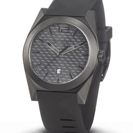 Orologio Uomo Total Black Stealth in Titanio Locman