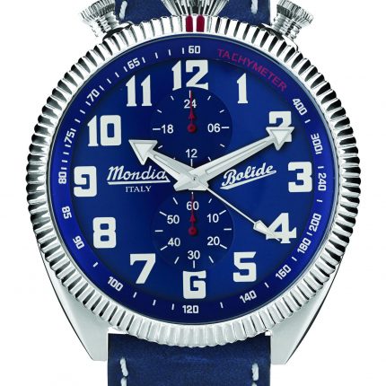 Orologio Blu Cronografo Bolide Uomo Mondia Italy