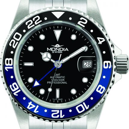 Orologio Ghiera Ceramica Automatico Uomo Mondia Swiss