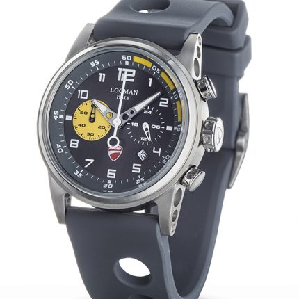 Orologio Uomo Locman Ducati Grigio Cronografo in Silicone