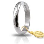 Fede Nuziale Classica - Oro Bianco 18k
