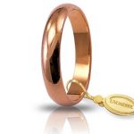 Fede Nuziale Classica - Oro Rosa 18k