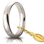 Fede Comoda 4mm - Oro Bianco 18k