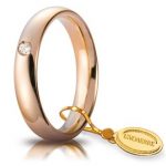 Fede Comoda 4mm - Oro Rosa