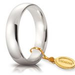 Fede Comoda 5mm - Oro Bianco 18k
