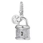 Charm Donna Rosato Lucchetto My Secret