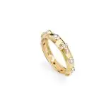 Anello Rosario Zirconi Dorato