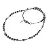 Collana Uomo Cesare Paciotti Black Thinking - JPCL1425B