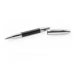 Penna Roller Steel Black Metal Ottaviani